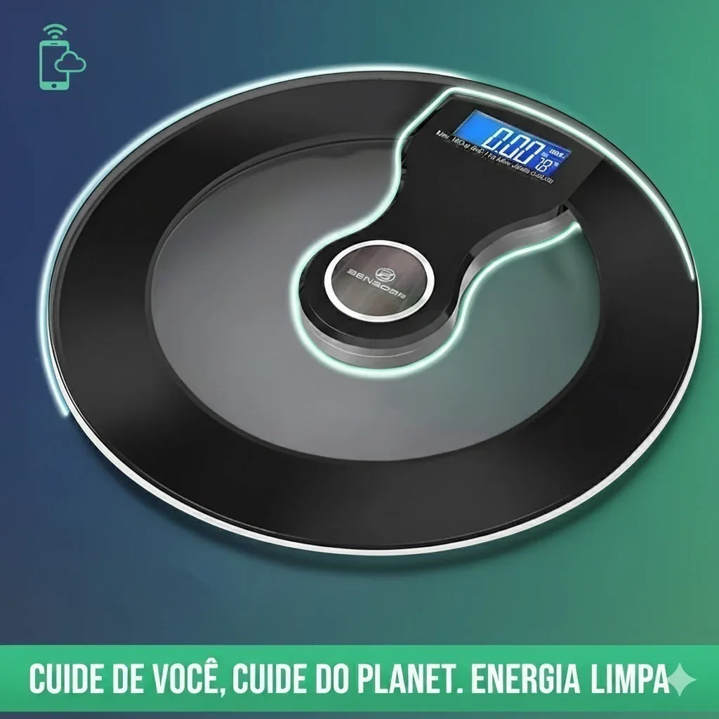 Balança Fitness Solar Recarregável