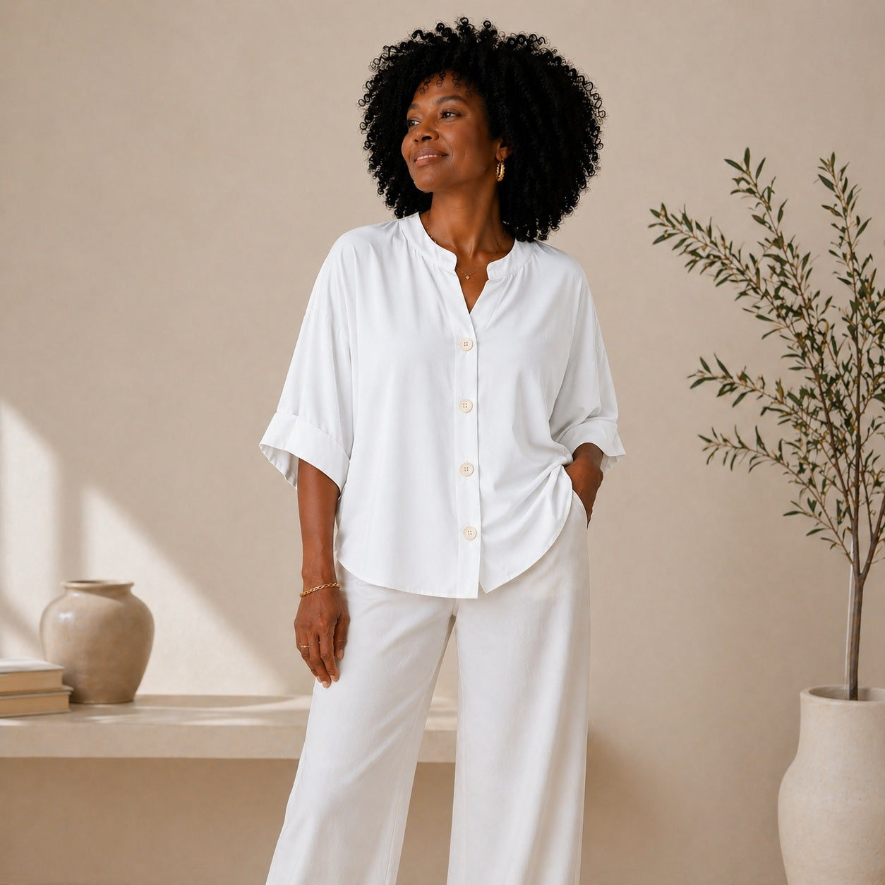 Camisa Movimento Elegante