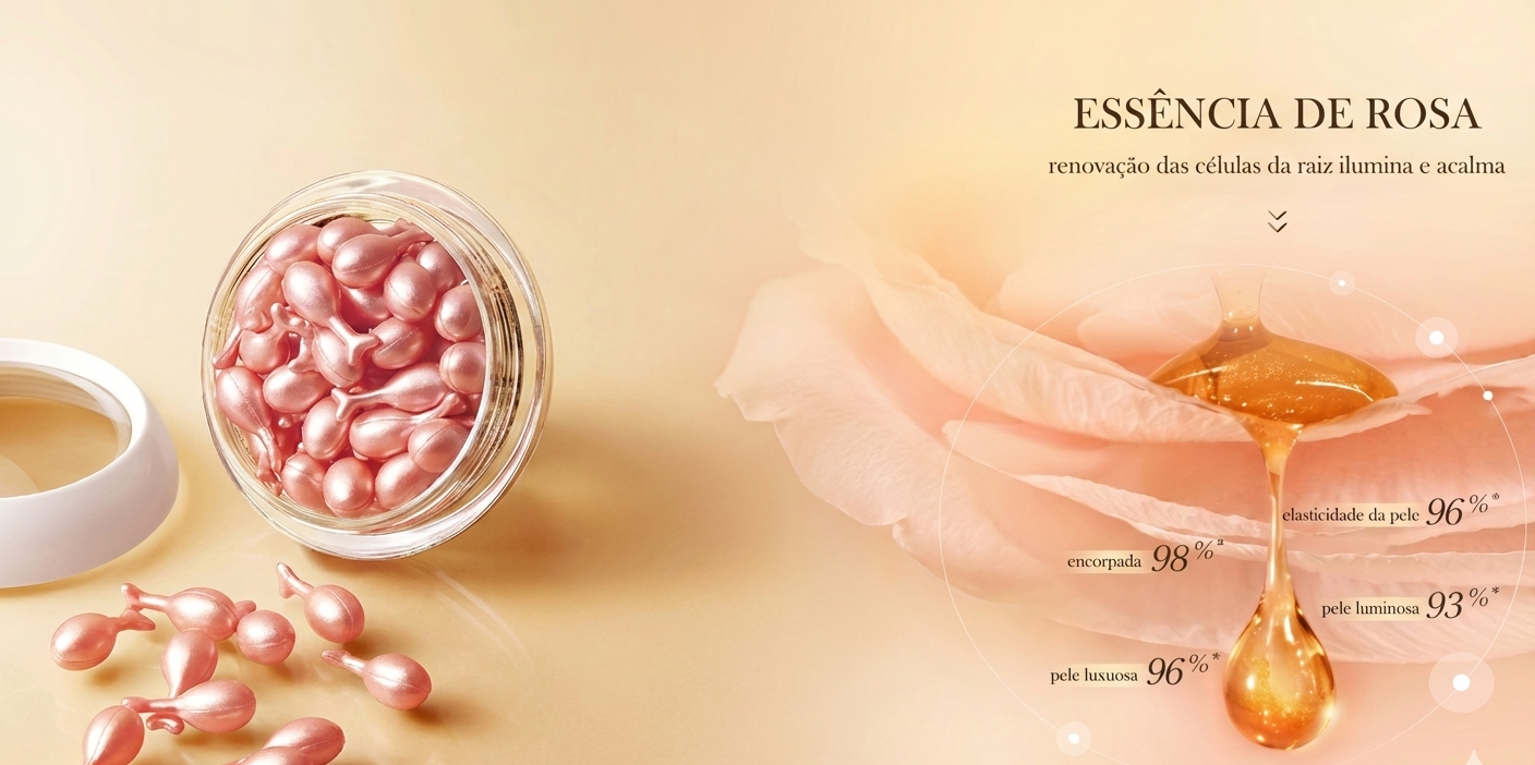 Sérum Facial em Cápsulas - Pele Hidratada Todos os Dias