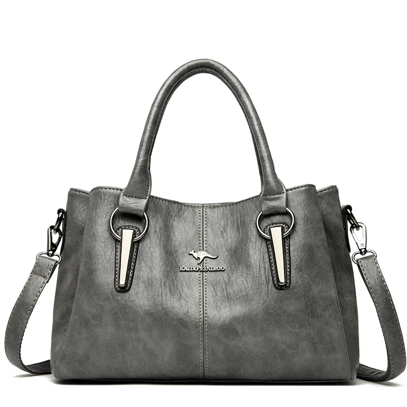 Bolsa Feminina de Couro Legítimo Premium