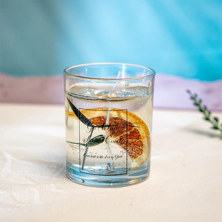 Vela Aromática em Gel no Vidro