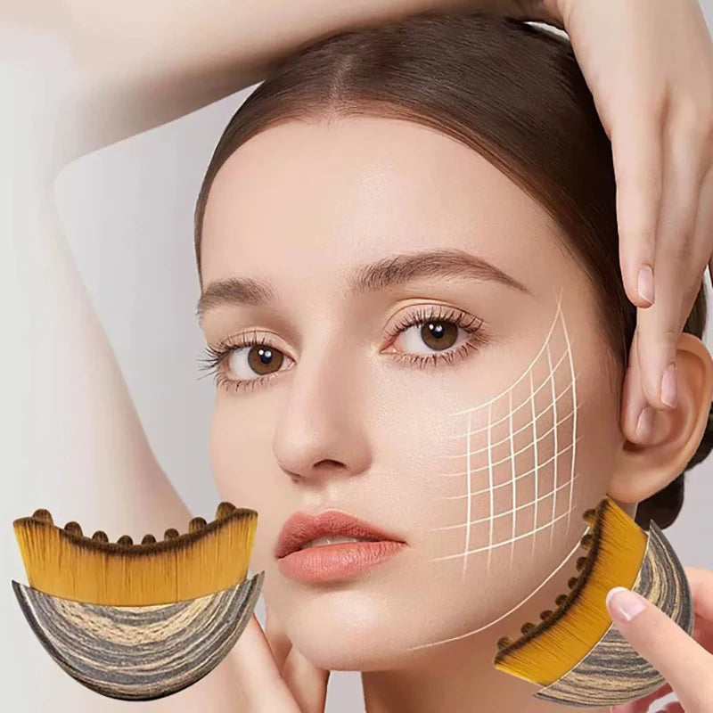 Escova Facial de Drenagem Linfática