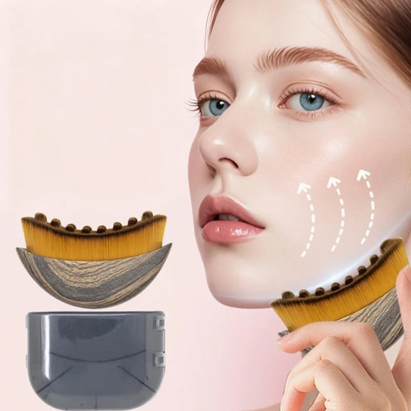 Escova Facial de Drenagem Linfática