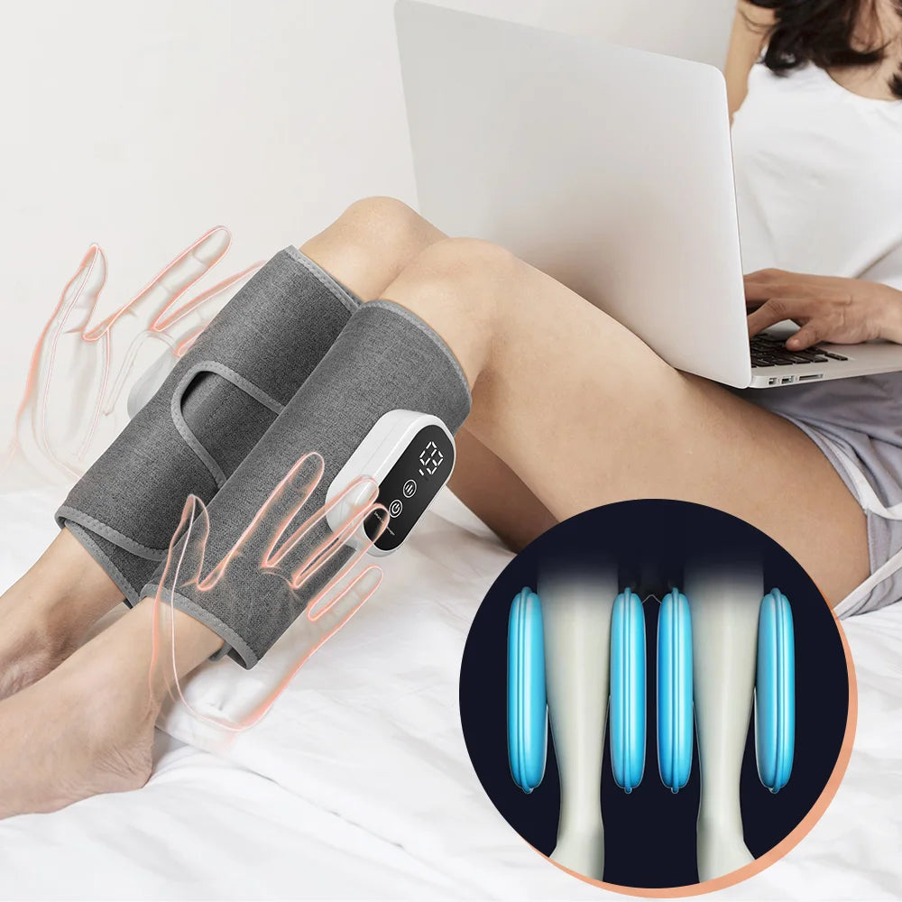 Massageador Inteligente de Panturrilha com Aquecimento