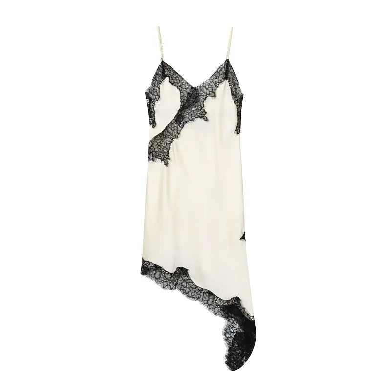 Vestido Encanto de Cetim-Slip  Dress