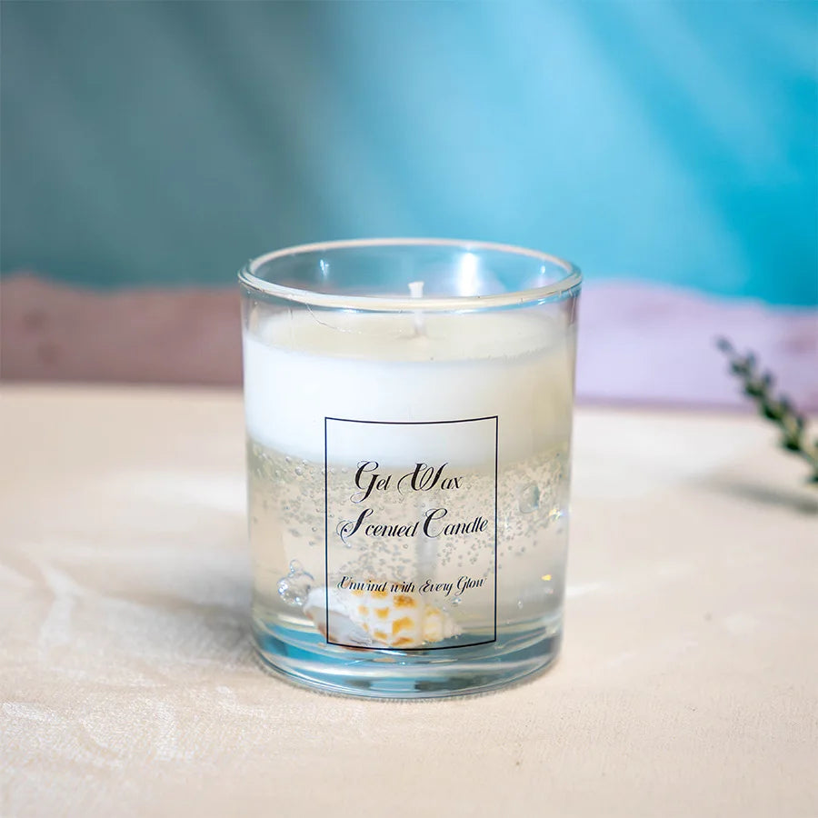 Vela Aromática em Gel no Vidro