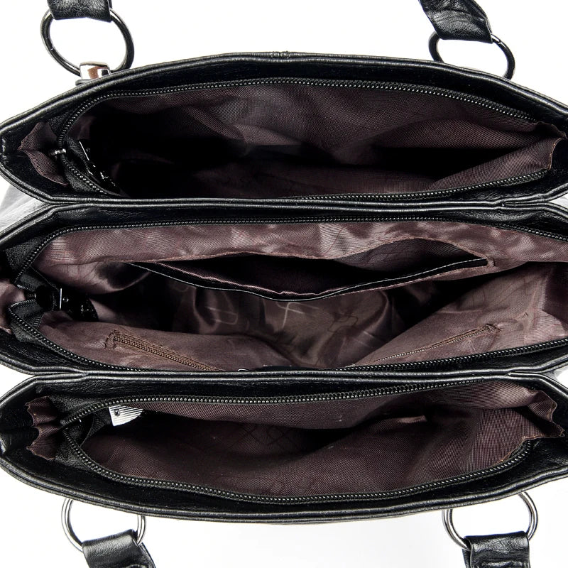 Bolsa Feminina de Couro Legítimo Premium