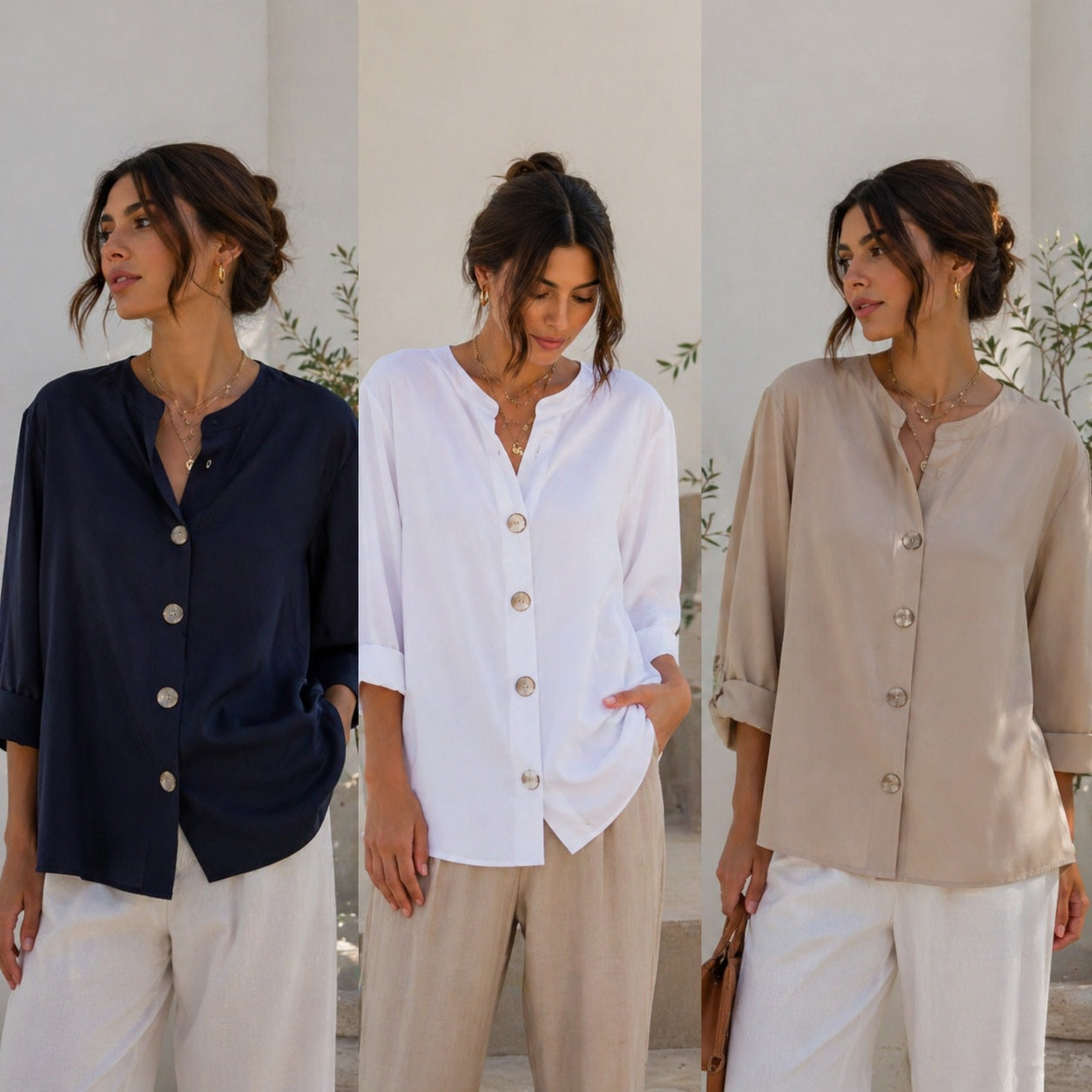 Camisa Movimento Elegante