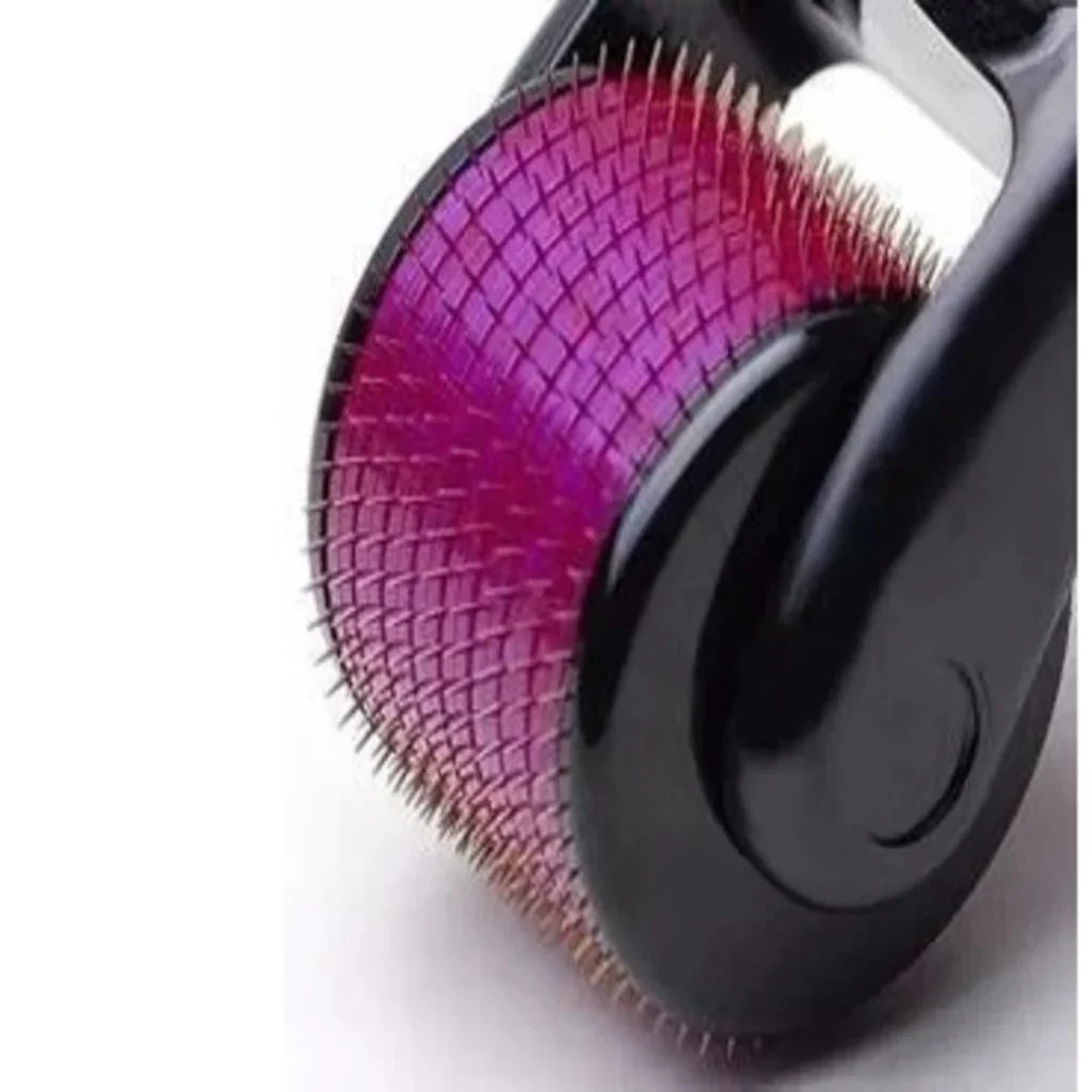 Dermaroller - Rolo com Microagulhas Anti Rugas 1mm