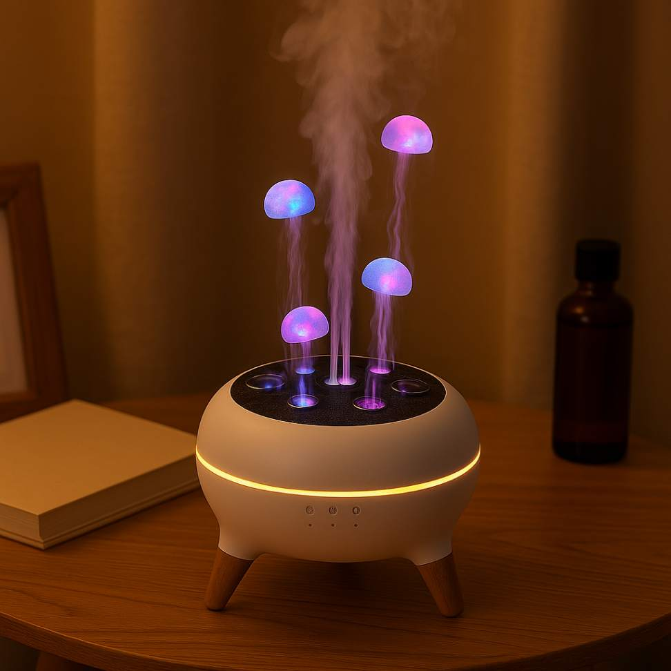 Difusor Aromático com Luz Colorida