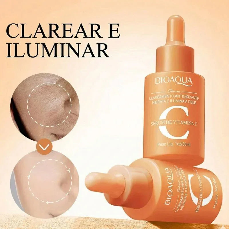 Kit Sérum Vitamina C + Retinol + Ácido Hialurônico