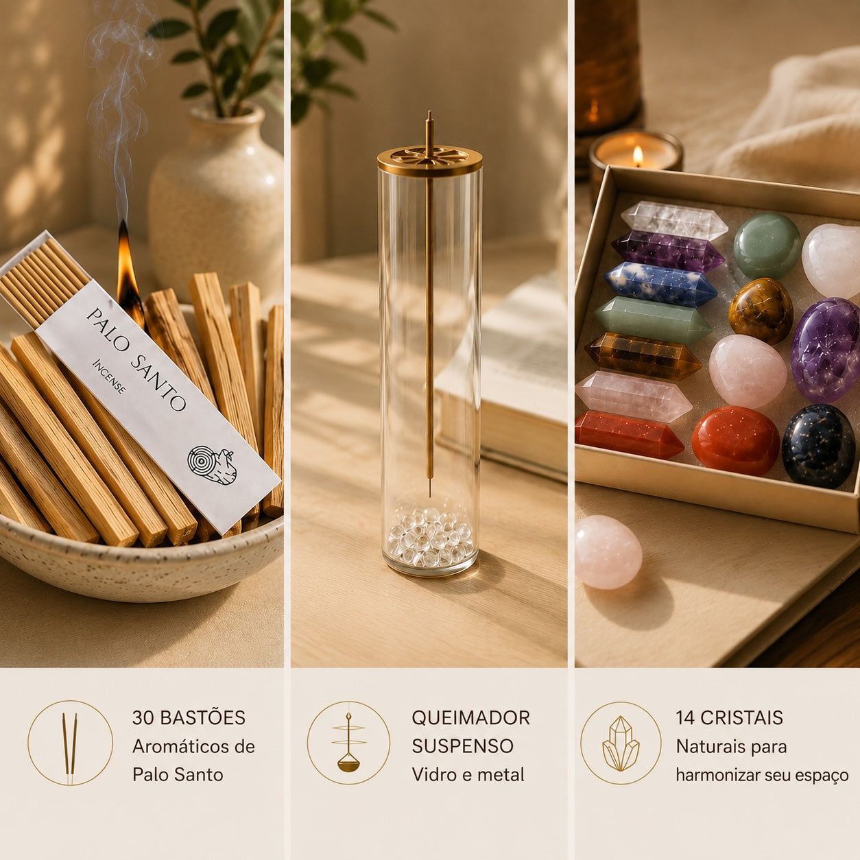 Kit Ritual Palo Santo Premium