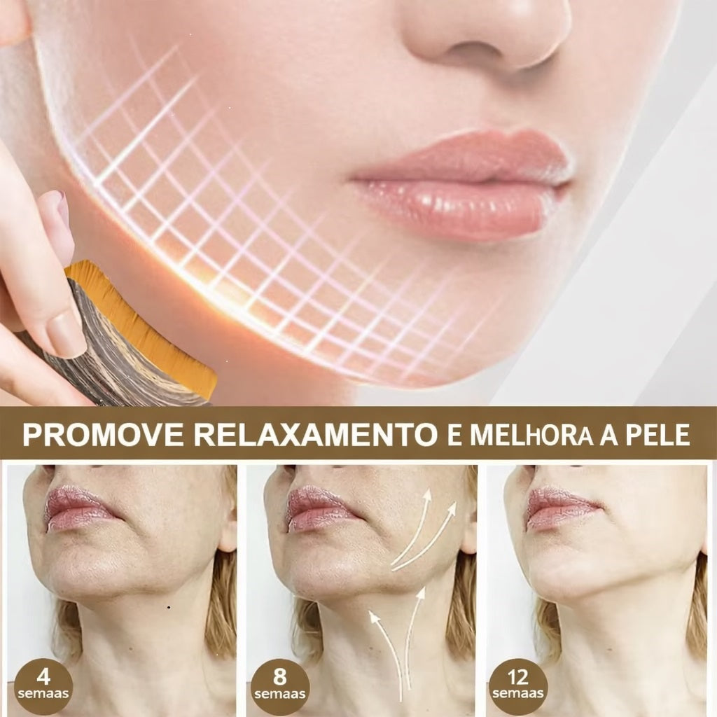 Escova Facial de Drenagem Linfática