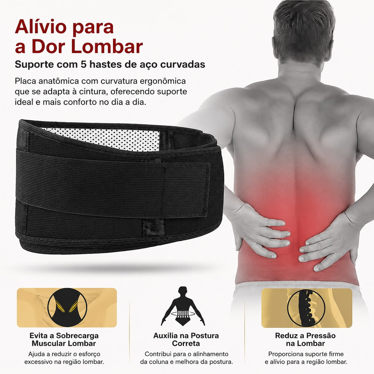 Cinta Térmica Premium Relaxamento Profundo