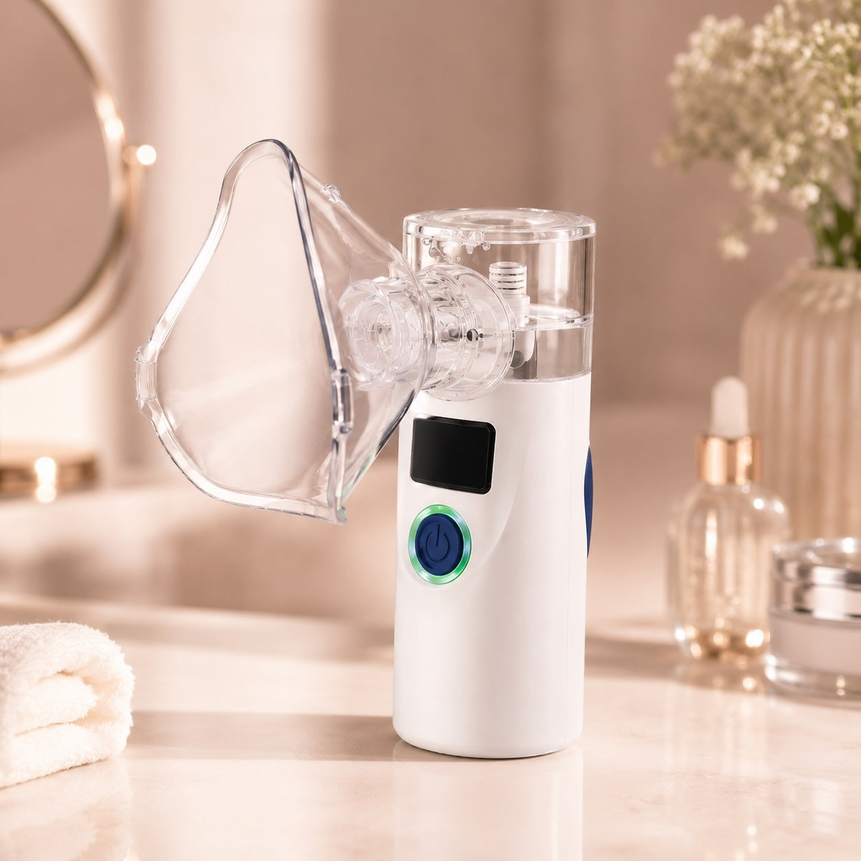 Vaporizador Facial Nano Iônico Portátil | Hidratação e Cuidados com a Pele